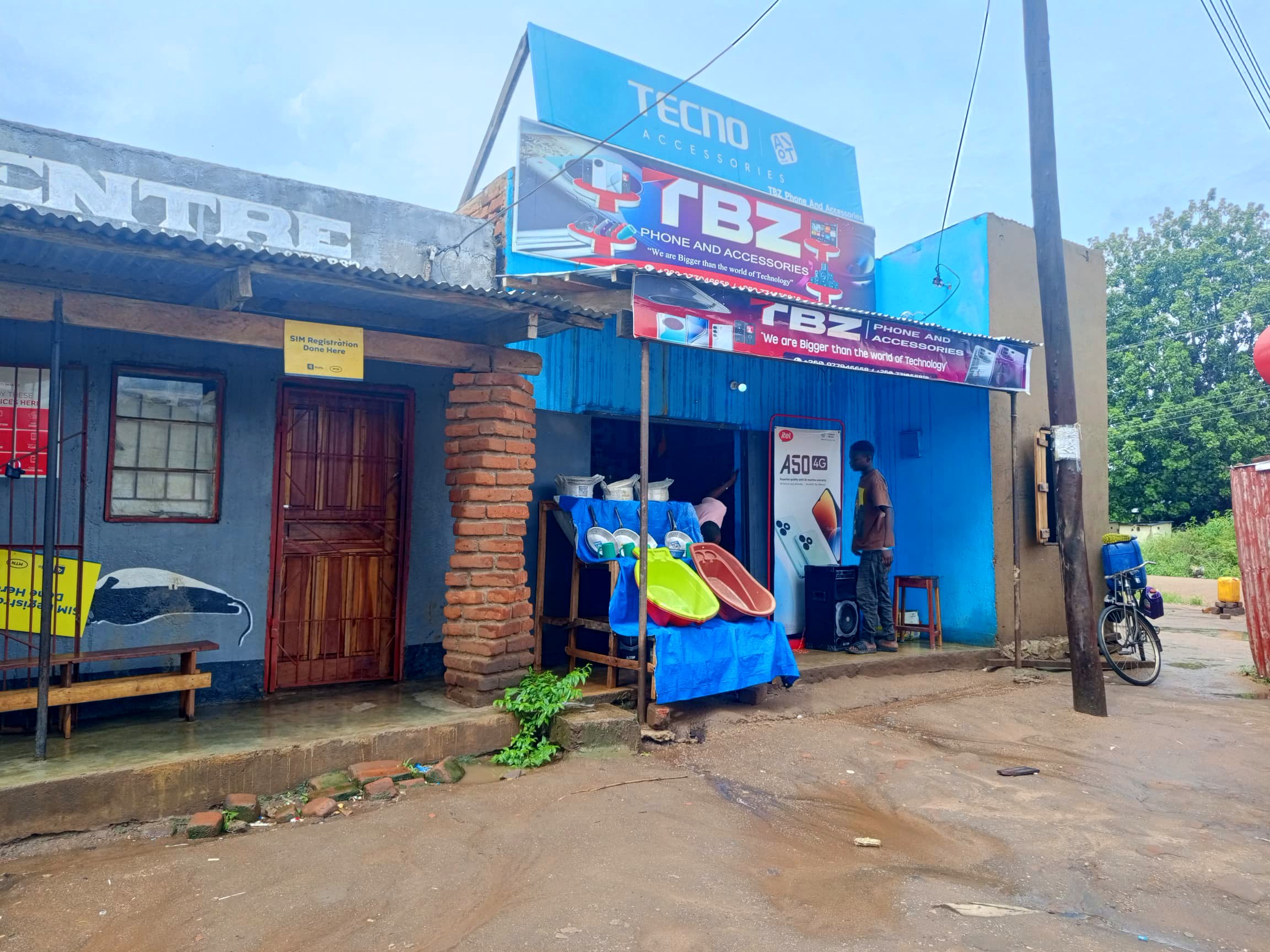 Roadside shops